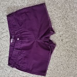 Old Navy - The Diva - Colored Jean Short - plum